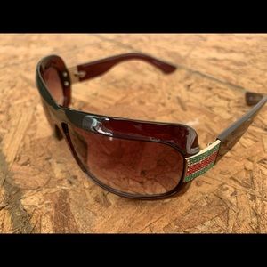 Gucci authentic rhinestone sunglasses